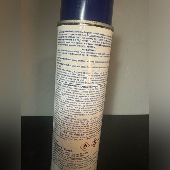 Markwell Foam & Fabric HVAC Insulation Heavy Duty Spray Adhesive - Picture 3 of 9